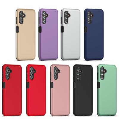 China Shockproof For Samsung A13 5G Phone Case Girly TPU Slim Shockproof PC 2IN1 Mobile Back Cover Phone Accessories for sale