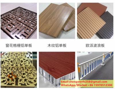 China Perforated Metal Screen Solid Aluminum Wall Cladding mashrabiya metal screen for sale