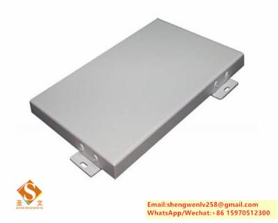 China Metalen aluminium gevel aluminium panelen voor gebouw gevel aangepast metaalplaat 3 mm Te koop