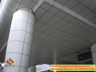 China Metalen gevel Aluminium bekledingspaneel 3 mm dik voor gordijnwand gevel decoratie Te koop