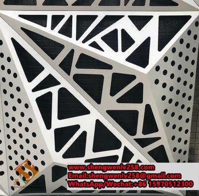 Cina New Design Building Material Aluminum Facade 3D in vendita