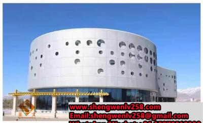 Cina Aceplate Building Material Wallpaper Aluminum Facade Perforated Wall Panel in vendita