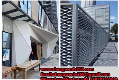 Cina Aceplate Building Material Construction Aluminum Facade Perforated Metal Sheets in vendita