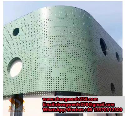 China CNC Aluminum Cladding Perforated MDF Wall Panel of Wallpapers/Wall Coating Category for sale