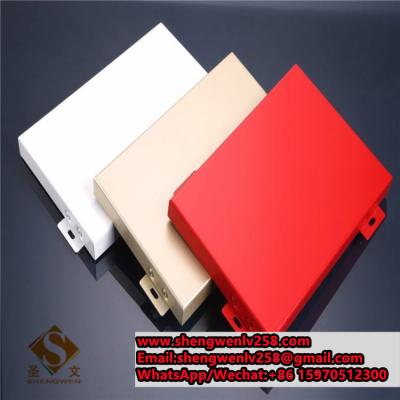 China Foctry OEM/ODM Aluminum Single Panel for Decorative Wall Facade Te koop