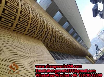 China Metal cladding aluminium solid wall cladding metal sheet for roof and facade for sale