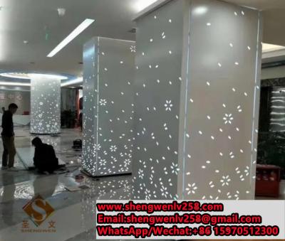 China 2.5mm Aluminum Solid Wall Panel Aluminium Wall Cladding with Wood Surface for sale