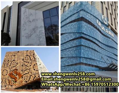 Cina Metal Ceiling Facade Cladding Aluminum Wall Panel Welded Wire Mesh in vendita