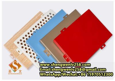 China Modern Aluminum Perforated Panel Exterior Wall Sheet Aluminum Facade for sale