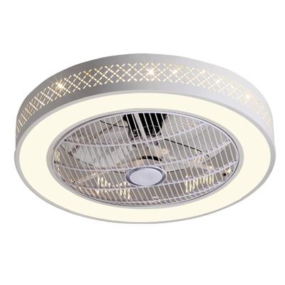 China Hotel/bedroom/living room/restaurant/shop/others creative LED fan light bedroom ceiling fan living room creative energy-saving lamp for sale