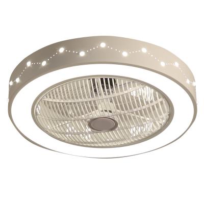 China New Modern Simple Ceiling Fan Light LED Bedroom Fan Light for sale