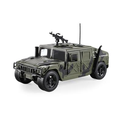 China Scale Model Friction Powered Military Vehicle Armored Toy Electric Car With Light for sale