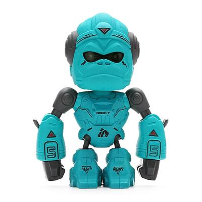 China Toy Gorilla Robot Toys Orangutan Electronic Diecast Diecast Toys Mini Robot Gift With LED Eye For Kids for sale