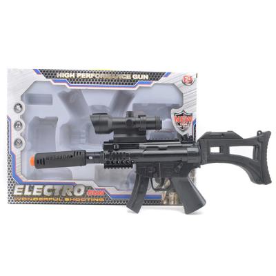 China Electronic Toy Plastic Electric Shooting Guns with Music and Infrared Ray Light Gun Toys for sale