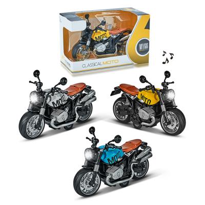 China Pull Back Model Car 1:12 Alloy Motorcycle Vehicles Model Car Kid Motorcycle Diecast Toys for sale