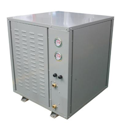 China DC 18kw inverter water source heat pump outdoor water to water heat pump ground source heat pump for sale