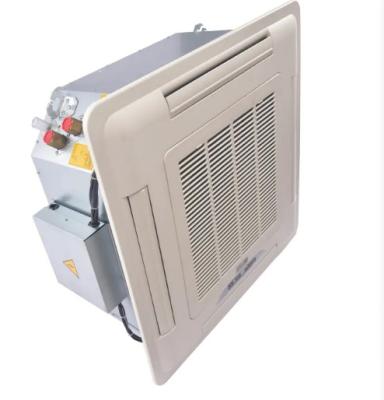 China Hot Selling Chilled Four Way Room Water Cassette Type FCU Cooling Commercial Fan Coil Unit for sale