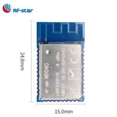 China Low power consumption long distance Nordic ble 5 nrf52810 24.8 mm* mm*15.0 mm for sale