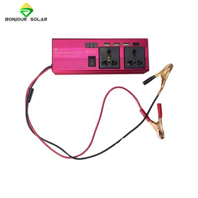 China Home or Car 4 50/60hz 12V USB Power Inverter Vehicle Power Converter 200W Portable Modified Car Inverter DC to AC for sale