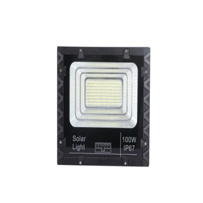 China Residential Solar Lithium Battery Floodlight Light For Door With Power Capacity Indicator for sale