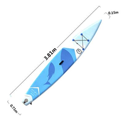 China Leichtes faltbares Zoll 150x28x6 EVA-Surfbrett zu verkaufen