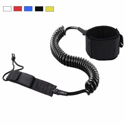 China Comfortable Ankle Straps 7mm 10ft SUP Coil Leash for sale