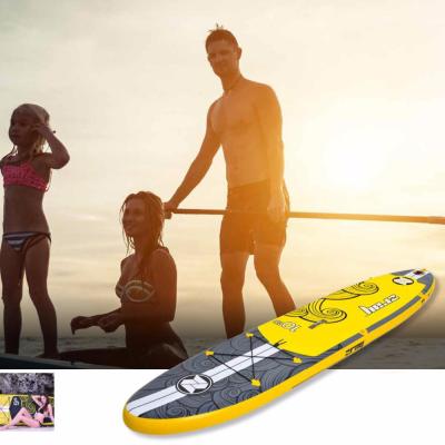 China EVA Floor 145kg 330*76*15cm Mens Paddle Board for sale