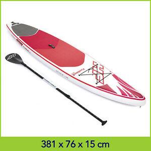 China Red 120 KG 381*76*15cm Pvc Paddle Board for sale