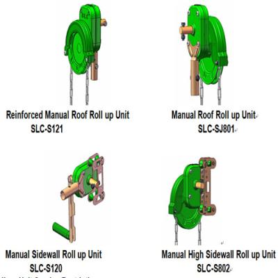 China Greenhouse Manual Roll Up Winch For Curtain Ventilation for sale