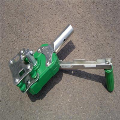 China Sidewall Steel Manual Film Rolled Greenhouse Winch for sale