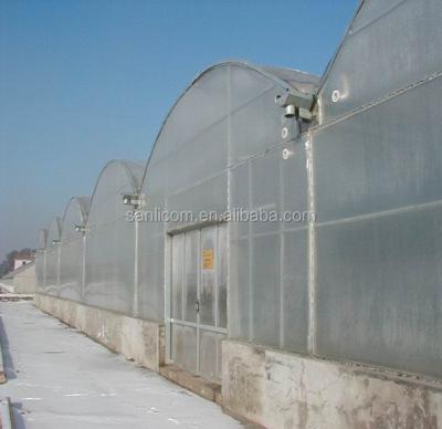 China Easily Assembled Double Layer Inflated Poly Film Greenhouses for sale