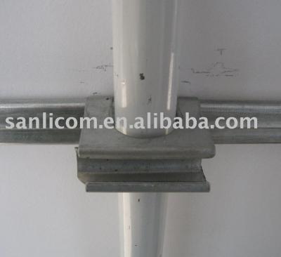 China Galvanized Steel Greenhouse Structure Galvanized Steel Clamps for sale