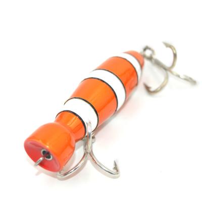 China 2016 hot selling CHWB3 110/140mm 35/60g wooden popper fishing lure woodcraft fishing bait for sale