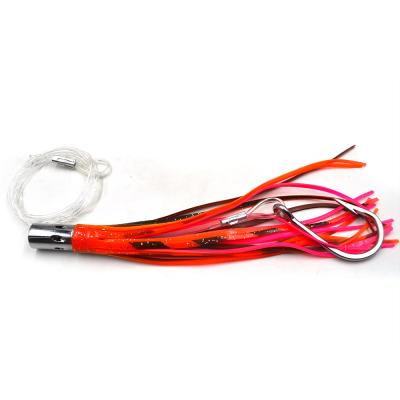 China CHOCT2  18/20cm 32/62g Copper head  PVC  skirts trolling lures BIG fishing games  specialized product for sale