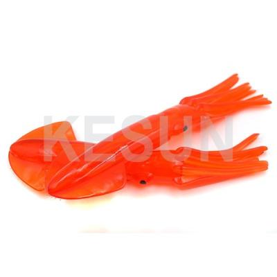 China soft octopus fishing lure 22cm 65g bright color soft squid fishing bait-chsquid1 for sale