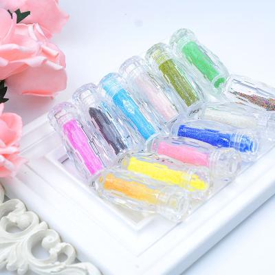 China 1 Box Nail Art Decorations Colorful Rhinestone Plastic Irregular Beads for sale