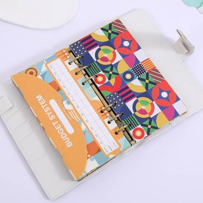 China Business / Gift Envelope 12pcs Assorted Colored Cash Money Saving Envelopes For A6 6-Ring Budget Binders With Expense Tracker Budget Covers Available for sale