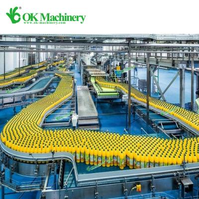 China Complete Prices of Juice Bottle Filling Capping Labeling Beverage Production Machine BK-YP42 for sale