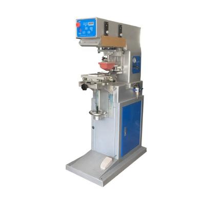 China Face mask printing machine single color ink cup pad printing extended forward stroke pad printing machine for sale