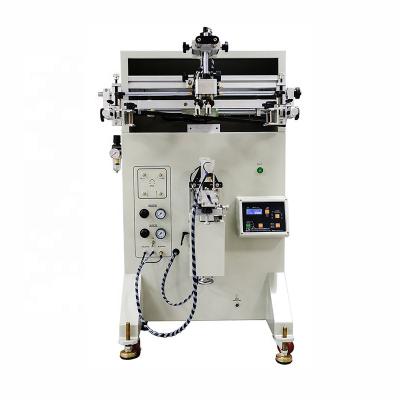 China Wood cylindrical silk screen printing machine for plastic Bottle Screen Printing Machine for sale