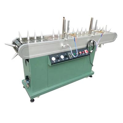 China Automatic electric ignition gas flaming treatment glass Cylinder Flame treatment machine for sale