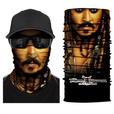 China 100% Polyester Customized Logo Printed Polyester Promotional Neck Tube Bandana For Men Women for sale