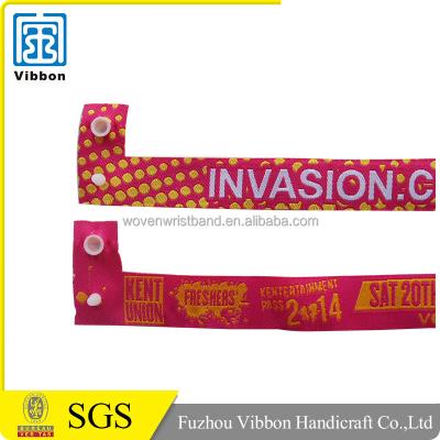 China Customer Logo Soft Popular Fashion Fabric Wristband For Festivals Cloth  Bracelet for sale