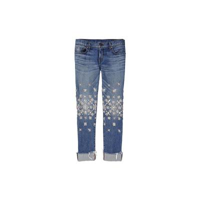 China #Mingyang# Breathable Girls Fashion Jeans Chic Style for sale