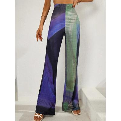 China QUICK DRY #Mingyang# Tie Dye Rocket Leg Pants for sale