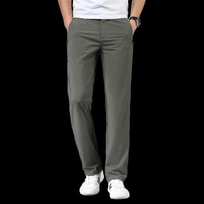 China summer style smart casual twill pants men's Anti-wrinkle sports pants in running twill pants pants men for sale