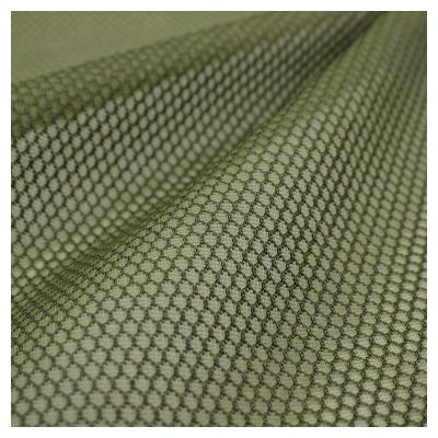 China Good Quality Tear-resistant Fine Holes Soft Knit Recycled Netting Mesh 100% Polyester Mesh Fabric For Dress for sale