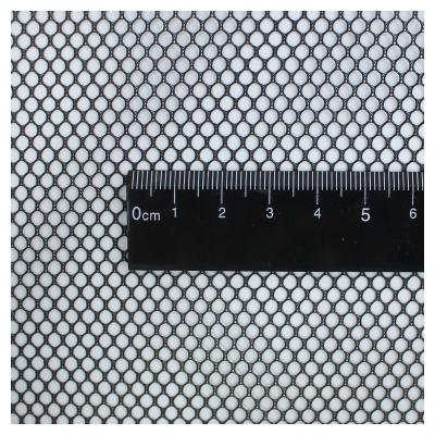 China Manufacturer 100% Net Fabric Fine Holes Tulle Bolt Tear-Resistant Polyester Mesh Black For Mosquito Net for sale