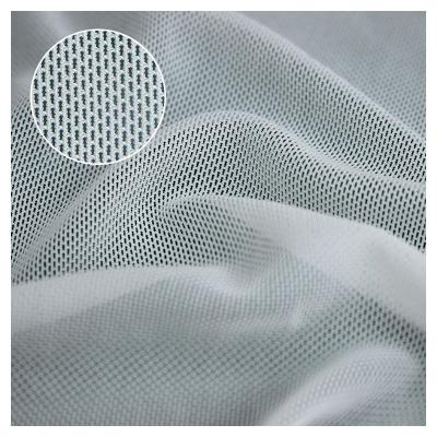 China Free Sample Breathable Dry Stretch Fit Warp Knitted Mesh Polyester Spandex Fabric For Yoga Pants for sale