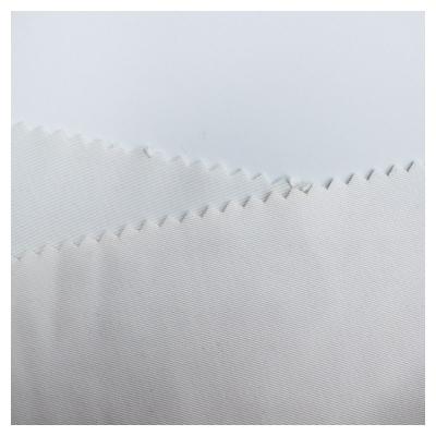 China Free Sample Breathable Soft Ivory Stretch Warp Knitted Recycled Polyester Spandex Knit Fabric For Yoga Wear for sale